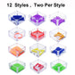 24 Pcs Balance Iq Maze Game,Mini Maze Cube Puzzle Box 3D Brain Maze Toy Puzzles Party Favor Games, Ideal Prizes Gifts For Kids And Adults