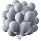 Kalor 12 Inch Gray Balloons, 50 Pcs Latex Helium Balloons For Kid'S Birthday Party, Baby Shower, Wedding, Graduate Party Decorations