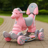 Fun Ride Musical Rocking Horse Ride On For Kids - Murphy Super 2-In-1 Horse Rocker And Ride On Toy With Backrest - Ideal Age - 1