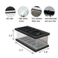 Hot Cars Wheels Display Case - 1/64 Scale Die-cast Model Car Display Case with LED Light and Acrylic Cover, Hot Diecast Wheels P
