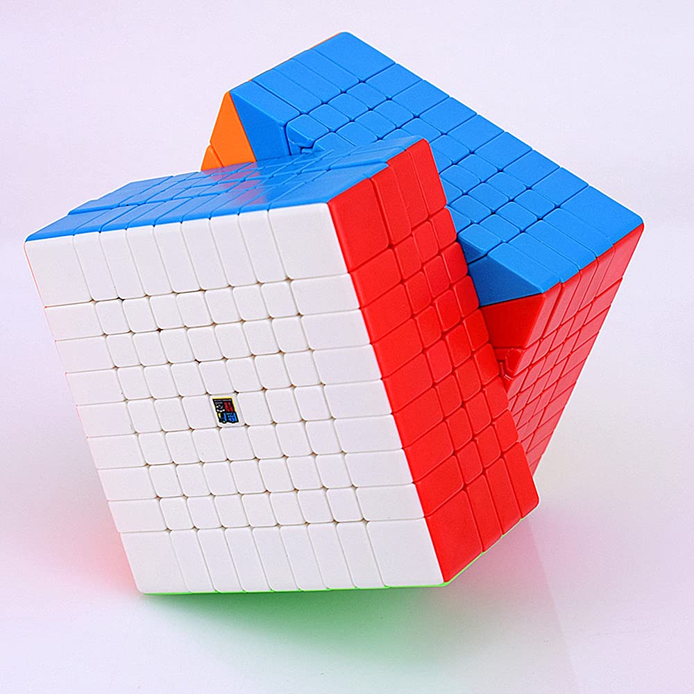 Liangcuber Moyu Meilong 9X9 Magic Cube Stickerless Meilong Speed Cube 9X9 Puzzle Cubes 9X9X9 Mf9
