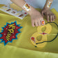 ADJOY Superhero Capes & Masks Set - 20 Packs, Polyester, Mixed Colors, 27"x20.5", Ideal for Halloween Party Dress Up
