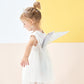 Fairywand Silver Unicorn Wings For Kids Princess Costume Accessories Birthday Halloween Party-Toddler