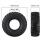 INJORA RC Tires 1.9inch 4Pcs RC Rubber Tyre Set Wheel Tires for 1:10 RC Crawler Axial SCX10 90046 SCX10 III AXI03007 Tamiya CC01