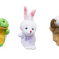 Super Z Outlet Velvet Cute Animal Style Finger Puppets For Children, Shows, Playtime, Schools - 10 Animals Set