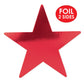Beistle 36 Piece Durable Paper Red Star Cut Outs For Christmas New Year Hanging D  cor Birthday Party Classroom Bulletin Board S