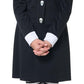 California Costumes, Dreadful Child, Child'S X-Large, Black/White