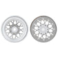 TCRC 4PCS Grade 5 Titanium Wheel Face Aluminum 1.0 Inch Wheel Hubs for 1/24 Axial SCX24 TRX4M FCX24 Redcat Ascent-18 1/18 RC Roc