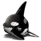 Eugy Orca Killer Whale 3D Puzzle, 25 Piece Eco-Friendly Educational Toy Puzzles For Boys, Girls & Kids Ages 6+