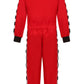 Gomukot Direct Kids Race Car Driver Costume Set Boys Girls Racer Jumpsuit Halloween Racer Cosplay Dress Up (7-8 Years) Black And