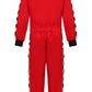 Gomukot Direct Kids Race Car Driver Costume Set Boys Girls Racer Jumpsuit Halloween Racer Cosplay Dress Up (9-10 Years) Black An