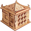 Esc Welt House Of Dragon Puzzle Box - 3D Escape Game Money Box - Brain Teaser Puzzle For Adults & Teens - Wooden Escape Room Game - Mind Puzzle Game With Hidden Compartment - Family Games Puzzle