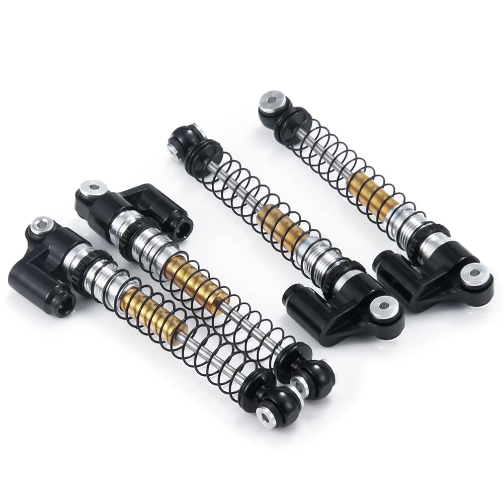Rclions Rc Shocks 48Mm Adjustable Absorber Damper For All 1:24Th Axial Scx24 Axi90081 Deadbolt C10 Bronco Gladiator Rc Crawler C