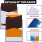KALOPEZY 50 Pcs Hard Plastic Card Sleeves - 3x4 Inch Protective Holders for Baseball & Trading Cards, 50 Pack