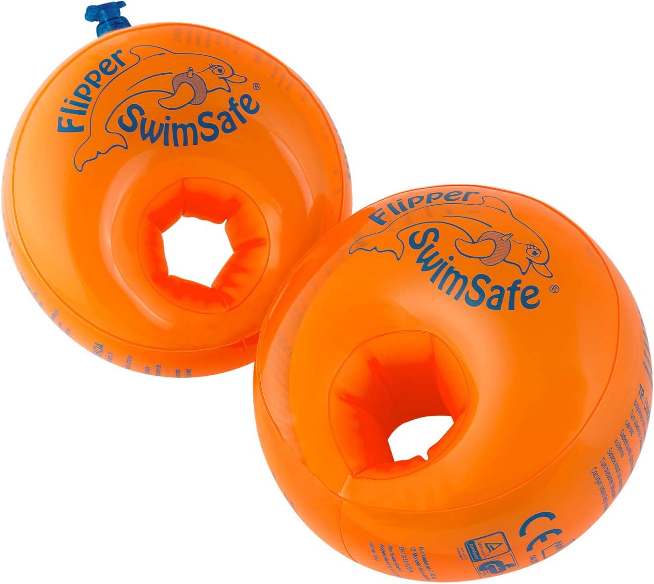 Flipper Swimsafe Water Wings, Arm Floaties For Kids. Inflatable Training Arm Bands For Pools
