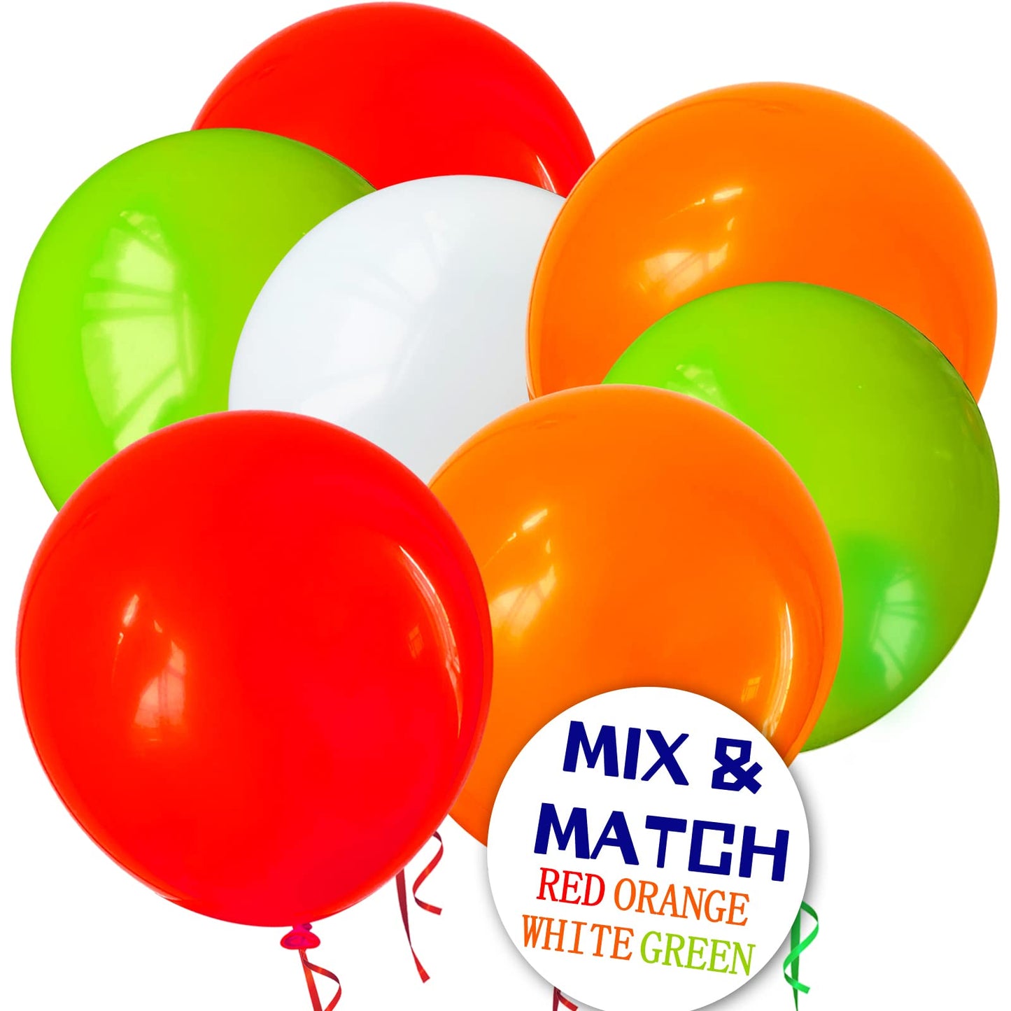 110Pcs Green Balloon 12 Inch, Green Latex Balloons For Birthday Party Baby Shower Wedding(With 2 Ribbons).