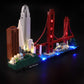 Lightailing Light Set For (Architecture San Francisco) Building Blocks Model - Led Light Kit Compatible With Lego 21043(Not Incl