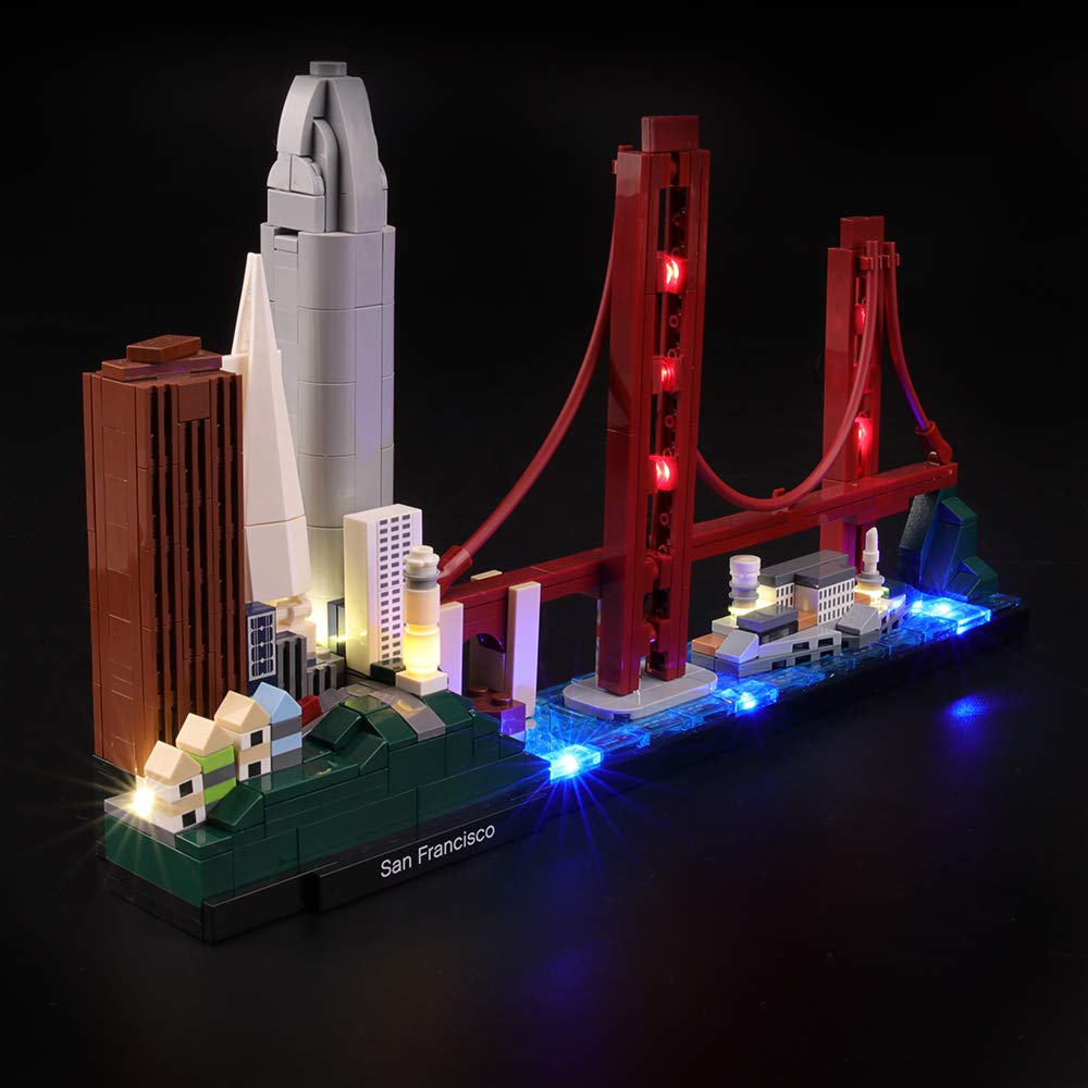 Lightailing Light Set For (Architecture San Francisco) Building Blocks Model - Led Light Kit Compatible With Lego 21043(Not Incl