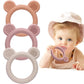 Eascrozn Baby Teething Toys 3-6 Months  Teethers for Babies 6-12 Months  Silicone Teething Ring Toys Easy to Grasp  Teething Relief for Baby Infant Toys  BPA Free