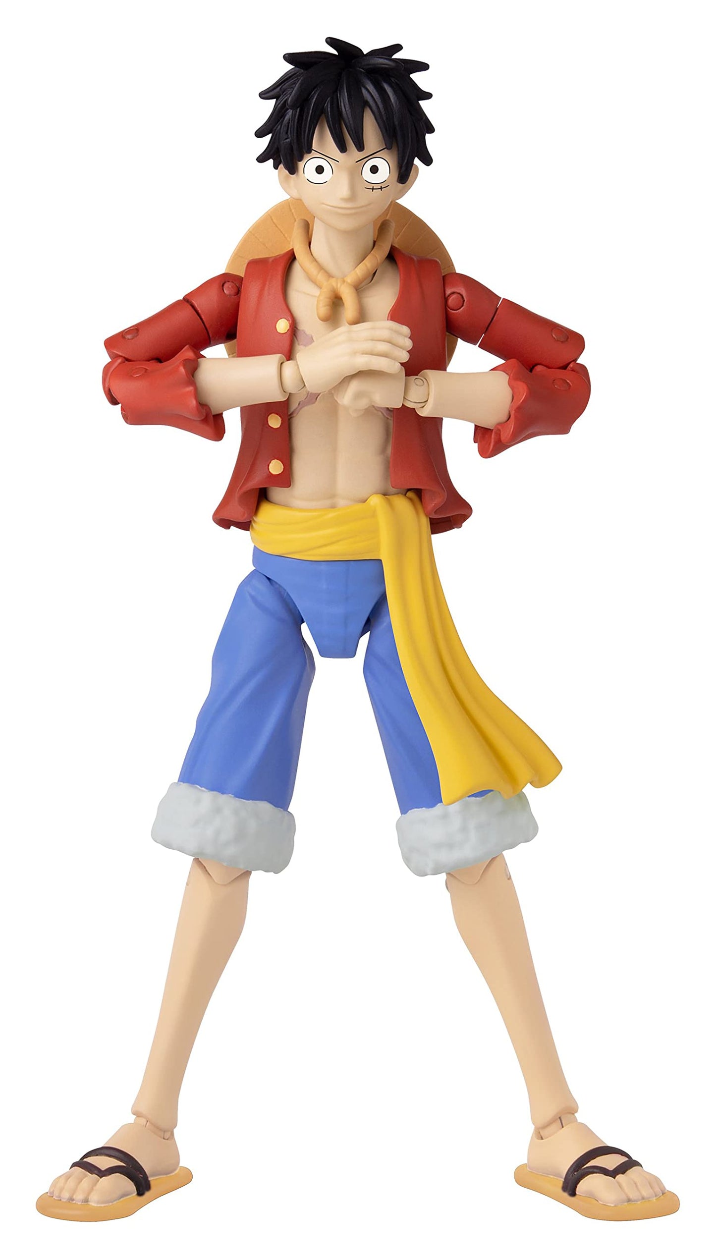 Anime Heroes Monkey D. Luffy Action Figure 36931  Multicolor  One Piece
