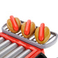 Hot Dog Roller Grill Play Set - Electric Stove Toy With Light & Sound | Pretend Play Kitchen Appliance For Kids | Fun Barbecue F