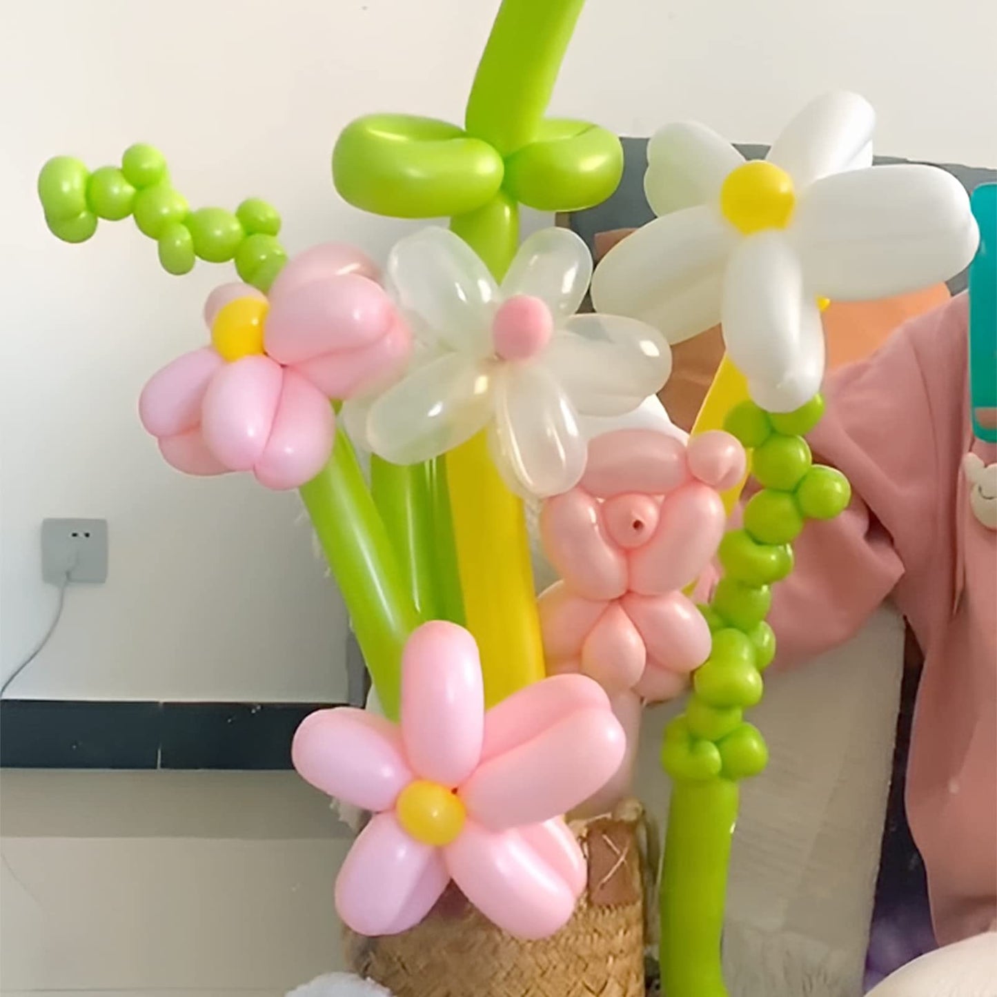 200 Pieces 260 Balloons Clear Twisting Balloons 260Q Long Balloons For Balloon Animals Making Weddings Birthdays Christmas Party