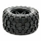 Powerhobby Raptor MX Belted All Terrain Mounted Tires/Wheels 17mm (4) Fits Traxxas Maxx E-Revo Arrma Kraton Outcast