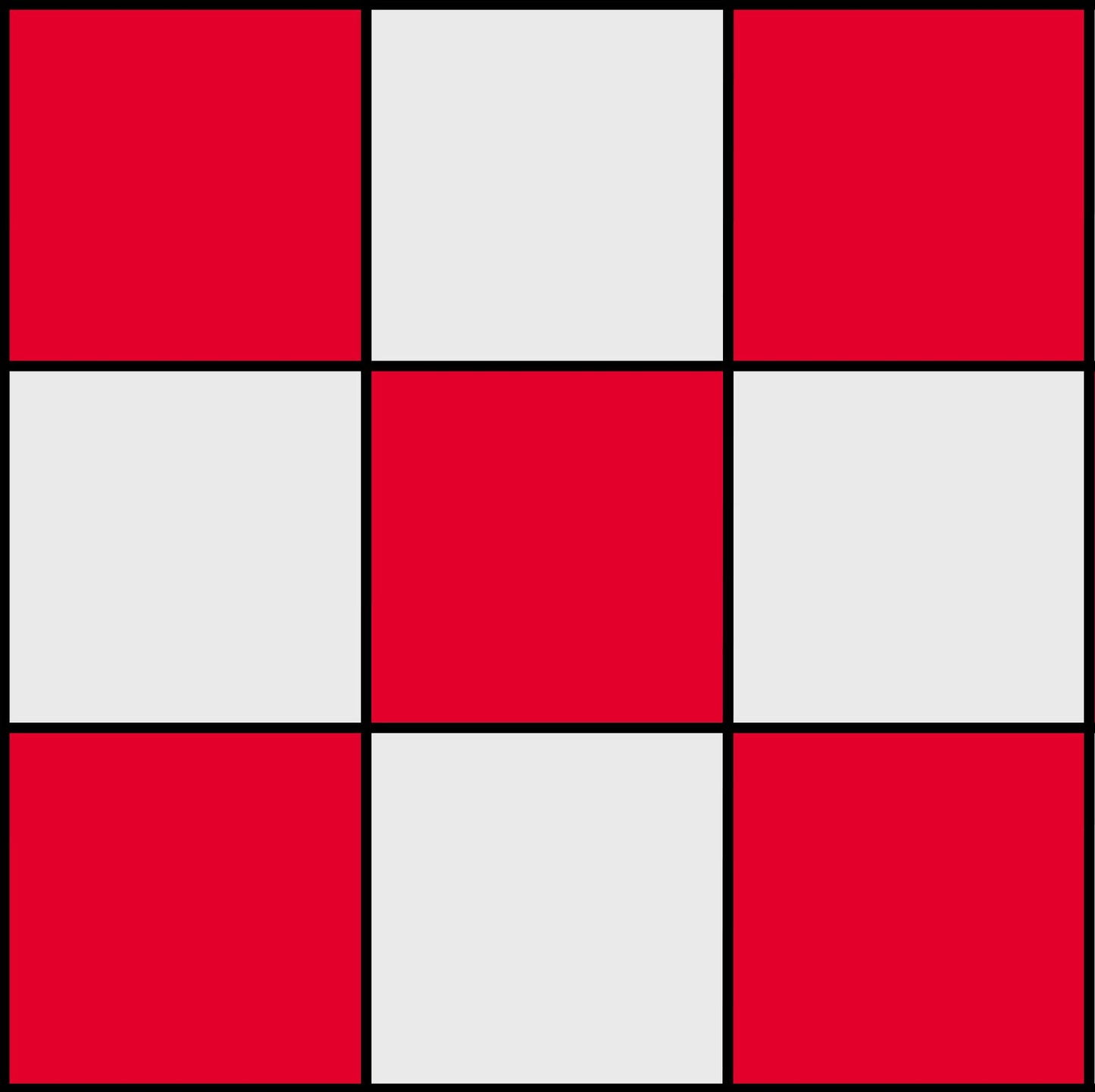 WE Games Chess Mousepad - 20" Red Rubber Tournament Mat, Classic Design, Perfect for Travel