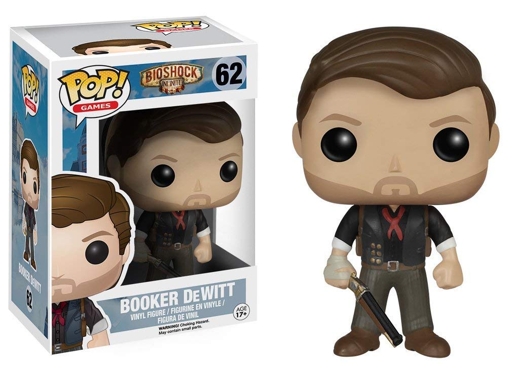 Pop Games 3.75 Inch Action Figure Bioshock - Booker Dewitt #62