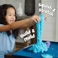 Chuckle & Roar Tactile Construction Sand - Multicolor, 5.12"x12.01"x7.01", Educational Fun for Toddlers, Never Dries, Model 643