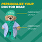 Zzz Bears Personalized Doctor Teddy Bear, Thoughtful Gift For Doctors, Spouses & Kids