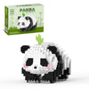 Qisihouting Mini Panda Building Blocks- 504Pcs, Mini Panda Building Toy, Panda Building Set For Adults, Micro Blocks Set For 11+