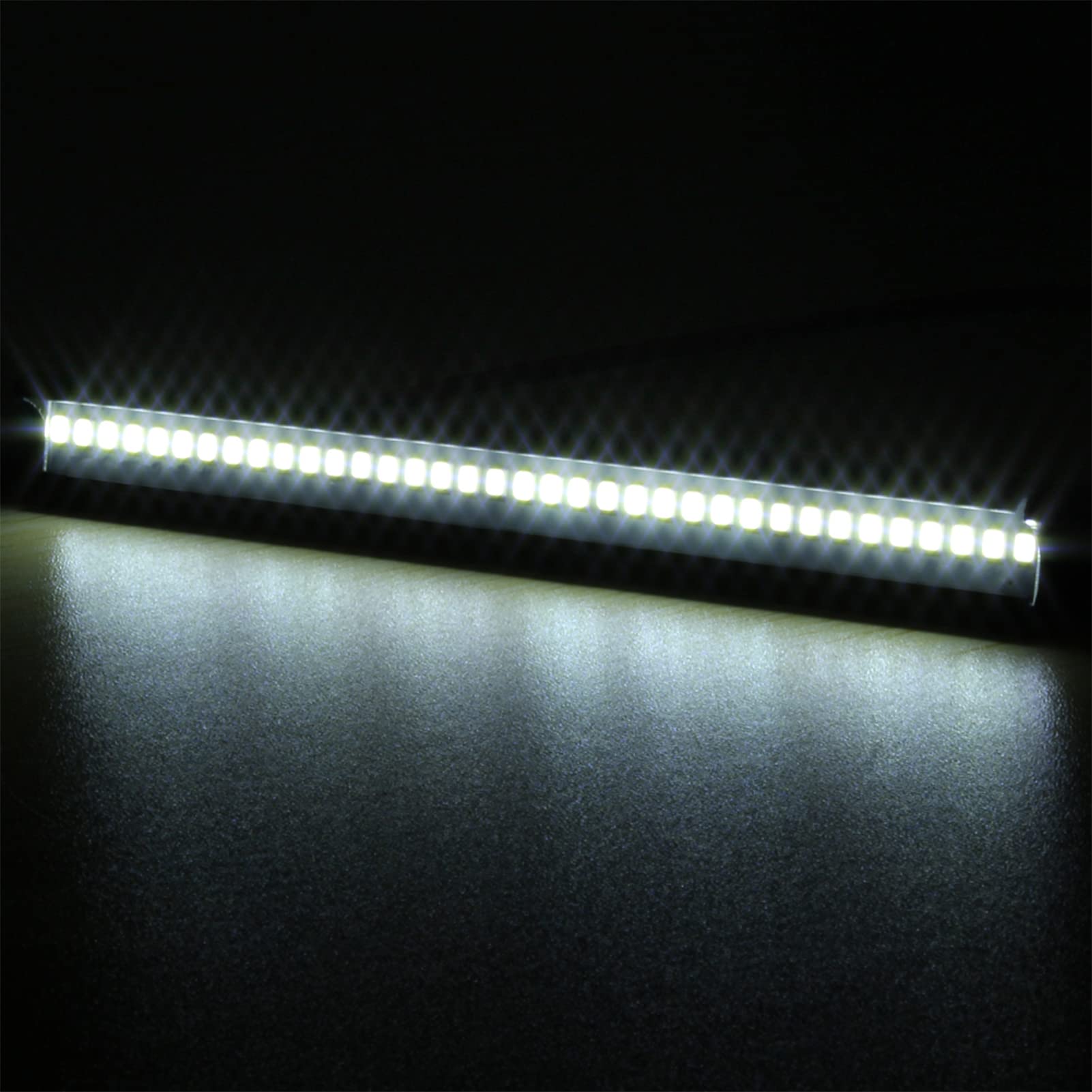 FriHobby 36 LED RC Light bar Roof LED Lamp Kit Headlights for TRX4 SCX10 & SCX10 II Traxxas Slash 2WD 4X4 Redcat Gen7 Gen 8 Craw