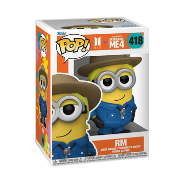 Funko POP! Vinyl Figure - Minions X BTS RM - Multicolor Collectible - Model 85967 - Official Merchandise for Kids & Adults