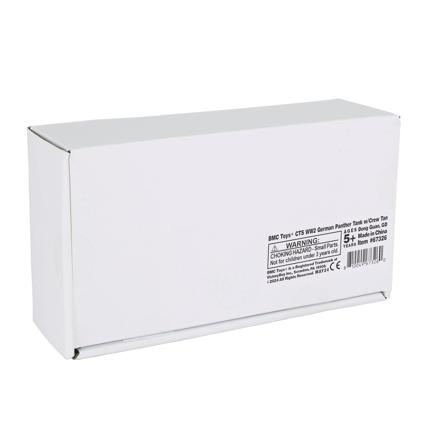 Bmc Cts Ww2 German Panther V Tank - Tan 1:38 Plastic Army Men Military Vehicle