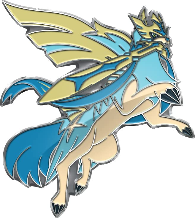 Pokemon Crown Zenith Premium Figure Collection - Shiny Zacian, Cardboard Material