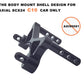 HOPLEX RC Car Body Mount Shell Post Durable Aluminum Alloy Body Mount Shell for or 1/24 Axial SCX24 C10 RC Car Upgrade Accessori