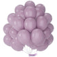 Partywoo Dusky Purple Balloons, 50 Pcs 12 Inch Boho Purple Balloons, Purple Balloons For Balloon Garland Or Balloon Arch As Party Decorations, Birthday Decorations, Wedding Decorations, Purple-F29