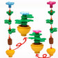 Dspitwod City Street Lamp House Garden Building Accessories With Lights Trees And Flower Pot Block Toys Compatible With Major Br