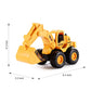 Beestech Construction Toys, Friction Powered Excavator Toy and Construction Loader Toy, Beach Sand Toys, Construction Truck Vehi