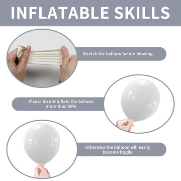 Labeol White Balloons Different Sizes 151Pcs 18/12/10/5 Inch White Balloon Garland Arch Kit Quality Latex Balloons White Decorations For Wedding Party Birthday Baby Shower Graduation