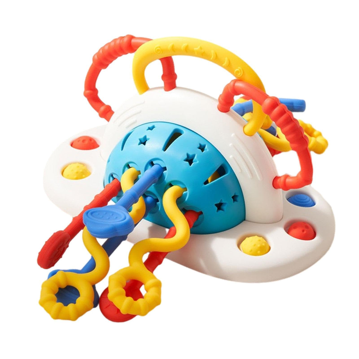 Atorse Silicone Pull String Activities Fine Motor Skills Toys For Newborn Kids Baby White|Toys & Hobbies | Educational | Other E