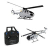 Remote Control Helicopter,4Ch Rc Helicopter Rtf With Aileronless Design And 6-Axis Gyro, Modularized Battery, One-Key Takeoff/La