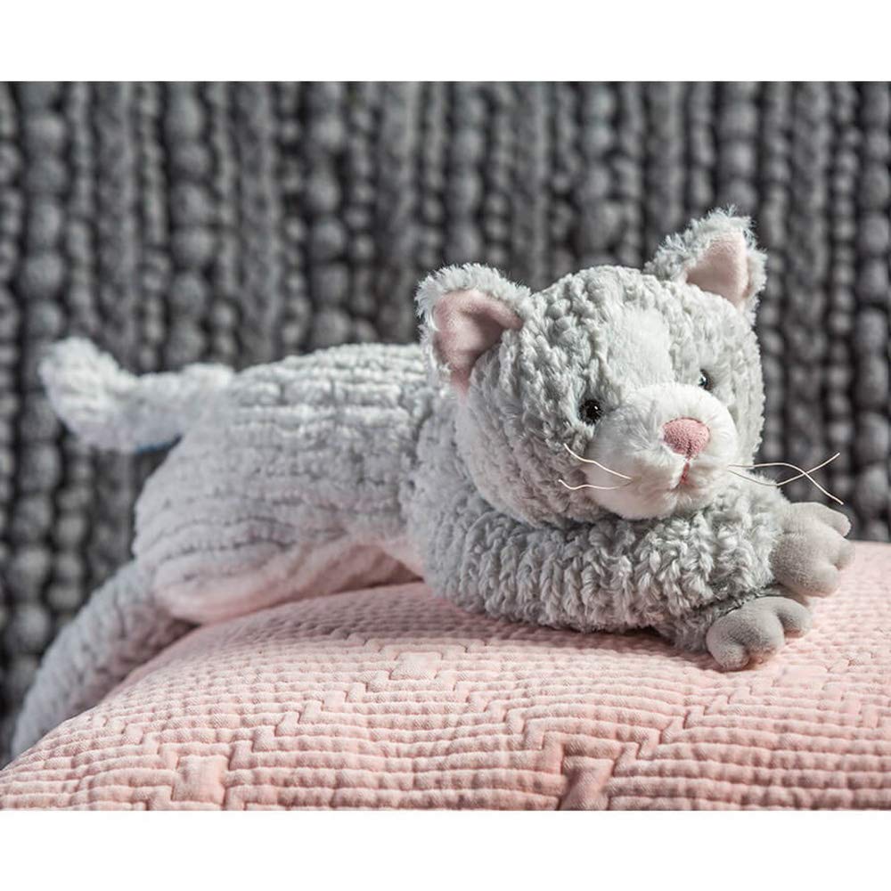 Mary Meyer Cat Cozy Toes Stuffed Animal, 17-Inches, Soft Polyester Toy, Model 27160