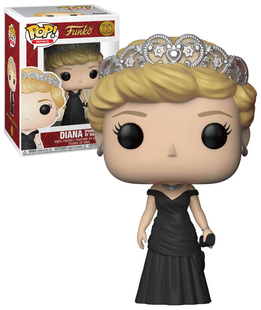 Funko Pop! Royals: The Royal Family - Diana Princess Of Wales Vinyl Figure (Bundled With Pop Box Protector Case)