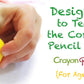 Crayon Rocks, Crayons in a Rock Shape, 8 Colors, Tripod Grip Made For Handwriting Development in Kids and Toddlers, Fun & Educat