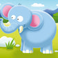 Ravensburger My First Puzzle: On Safari Jigsaw Puzzle (2-5 Pieces) - Unique Cardboard Design for Kids, Multi-Color, Model 7301