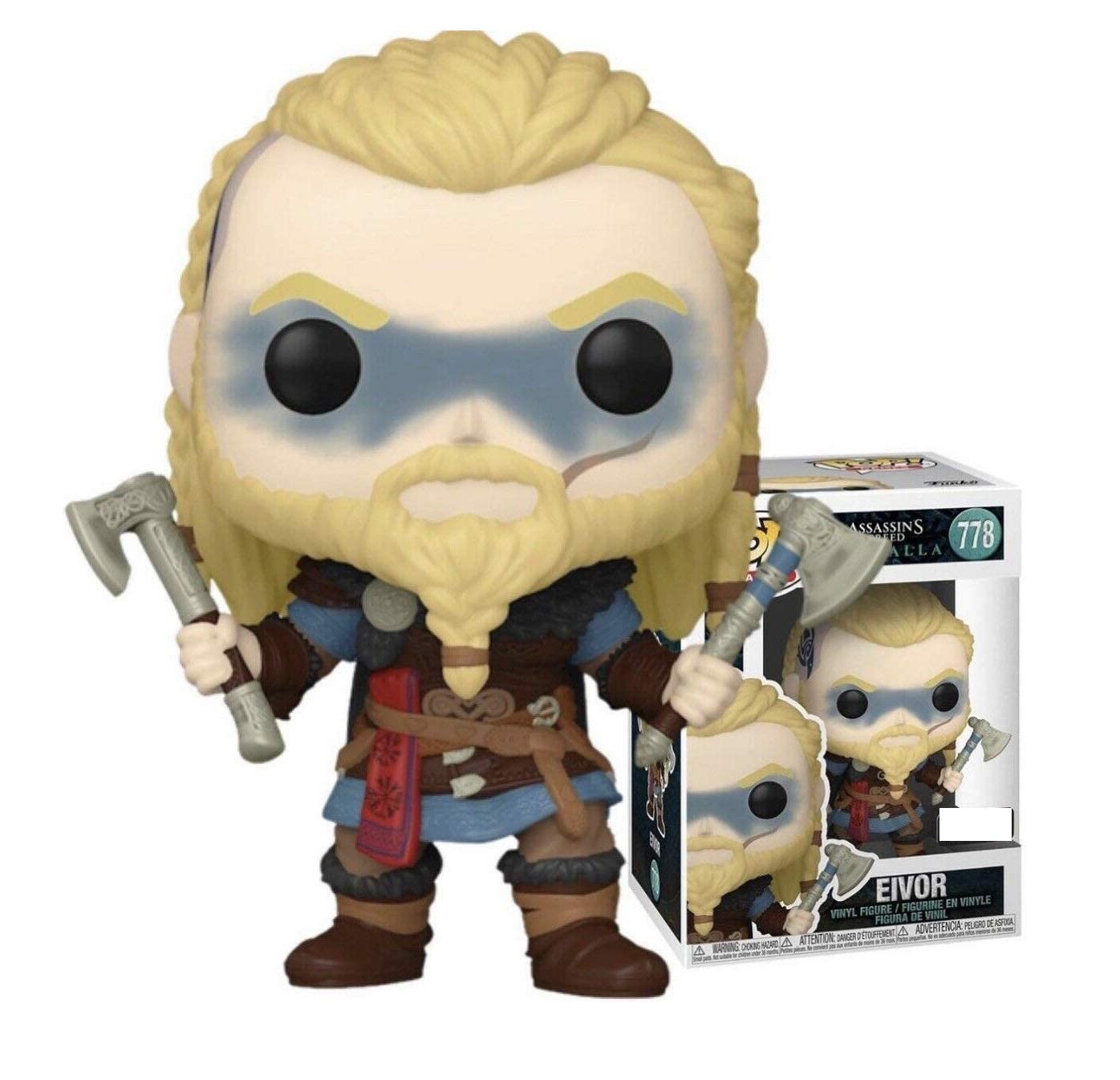 Funko Pop! Assassin 'S Creed Valhalla Eivor With Dual Axes Exclusive Figure