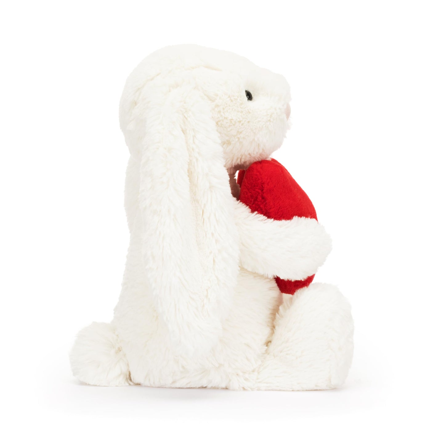 Jellycat Bashful Red Love Heart Bunny Stuffed Animal, Medium 12 Inches | Rabbit & Bunny Plush Toy | Classic Children'S Gift | Va