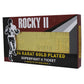 Rocky Ii Apollo Creed Limited Edition 24K Gold Plated Ticket